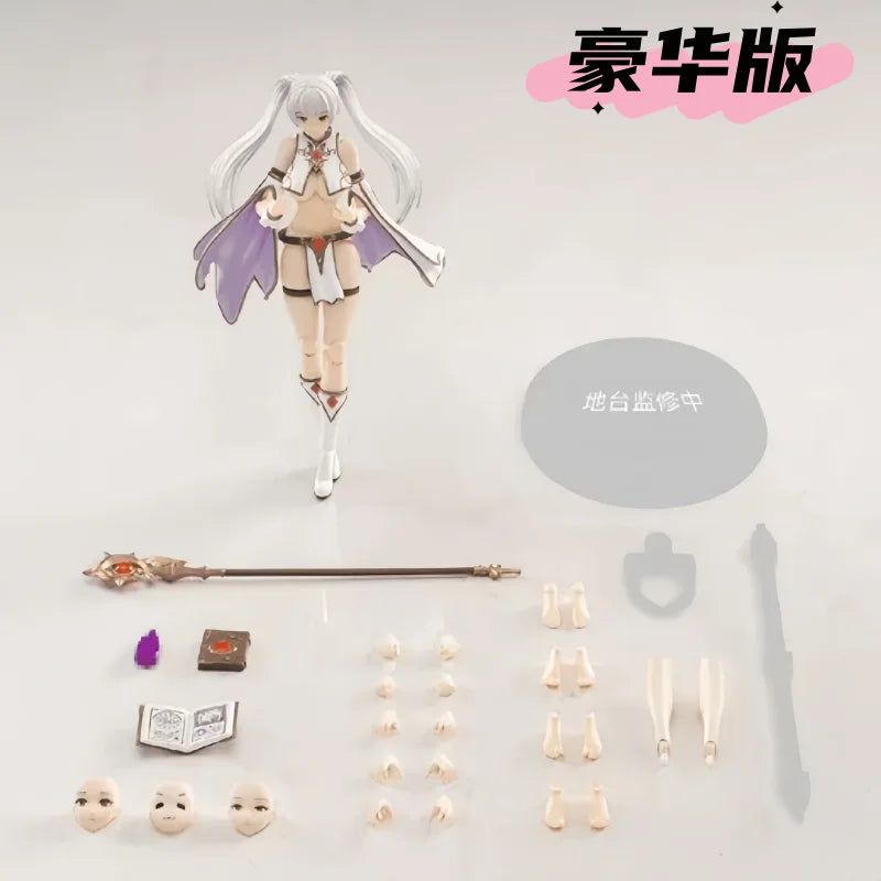 Artisan-Fox 1/12 Scale Articulated Body Action Figure Lily The Magician Char'S Counterattack Finished Collectible Anime Figurine