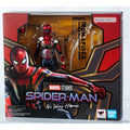 Bandai Original S.H.Figuarts Spider-Man：No Way Home Iron Spider Action Figure Toys for Boys Girls Gift Collectible Ornaments