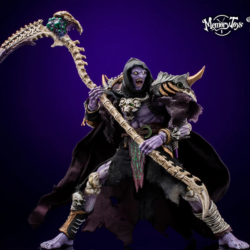 Undead Warlock Baron Salman 1/12 Scale Collectible Action Figure Set Original Memory Toys Anime Peripheral Little Demon Soldier
