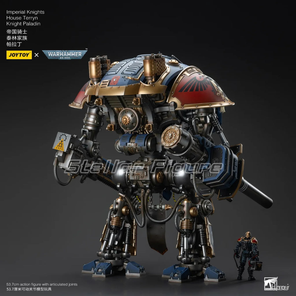 【SF】JOYTOY Warhammer 40K 1/18 Action Figure Lmperial KnightsHouse TerrynKnight Paladin Model Toys Ornaments