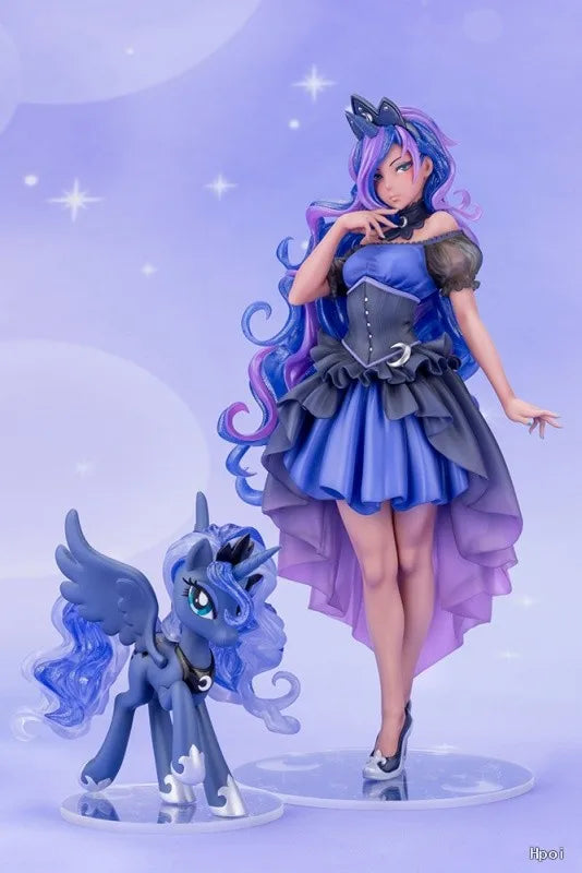 My Little Pony Bishoujo Statue Prinzessin Luna Fluttershy Anime PVC Actionfigur Spielzeug Hatsune Miku Figurensammlung Modellpuppe