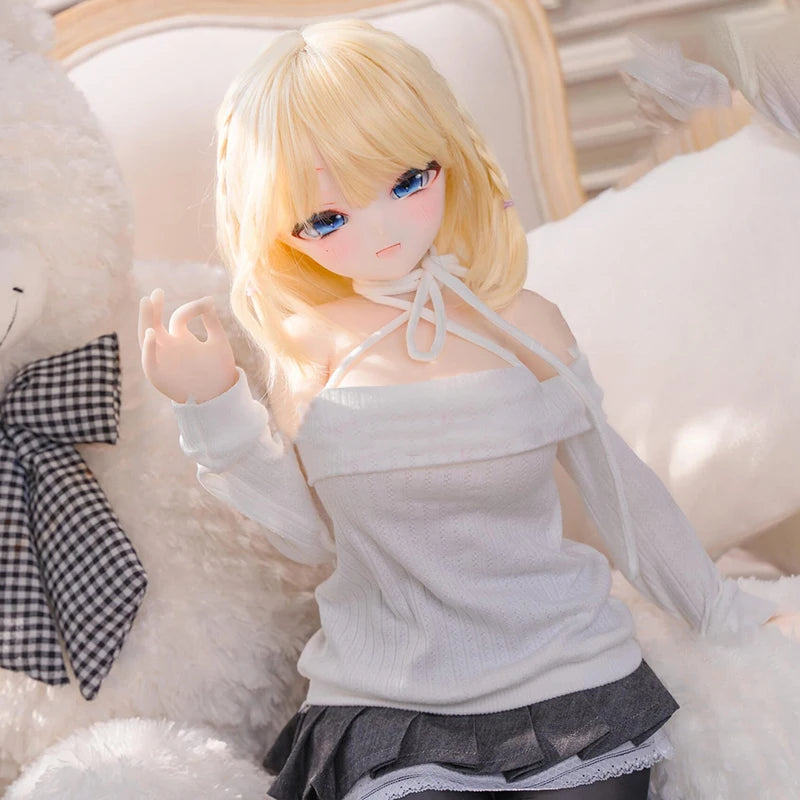 85 cm große Anime-Charakterpuppe im Maßstab 1:2, beweglicher Kopf, Skulptur aus PVC, verstellbare Gliedmaßen, menschliches Körpermodell, Shop