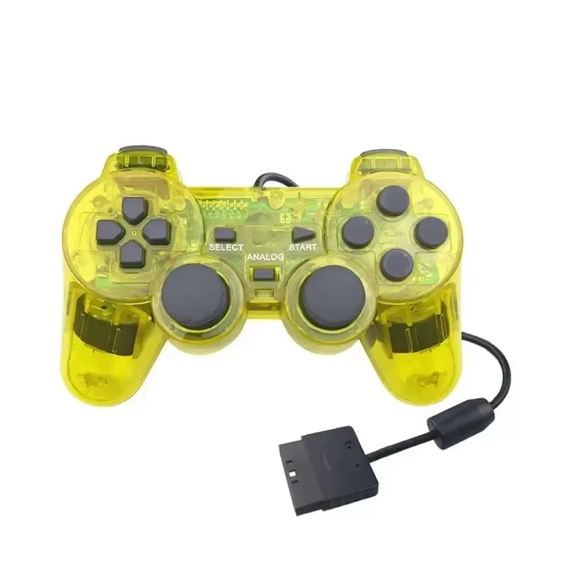 PS2 Controller Wired game Gamepad PS2/PS1 for Sony 2.4G Playstation 2 Joystick Game Handle USB PC Game Console dual vibration