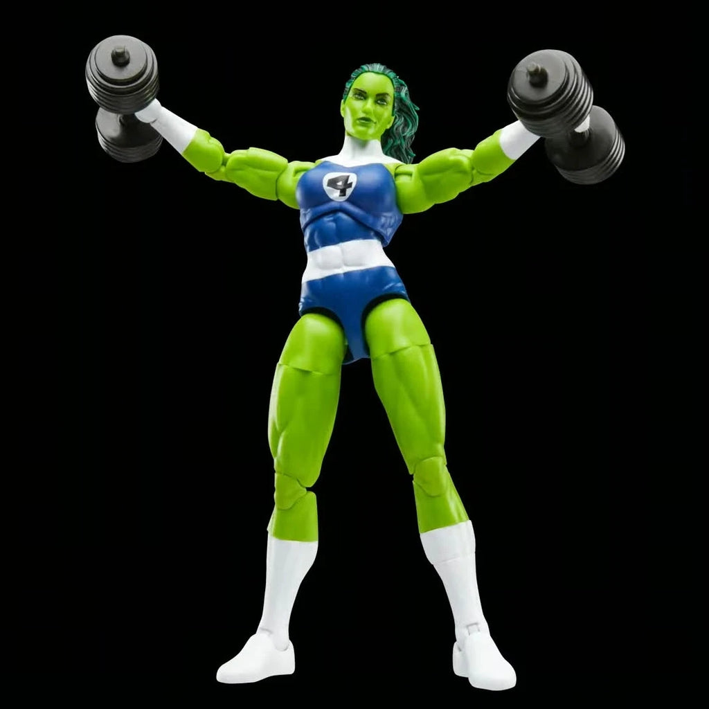 Marvel Legends Fantastic Four Retro Cardback She Hulk 6" Action Figure