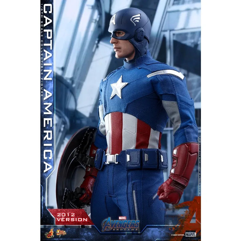 New Original Hot Toys Marvel GAPTAIN AMERIGA 2012 VERSION MMS563 Action Figures Toys Gifts Collection
