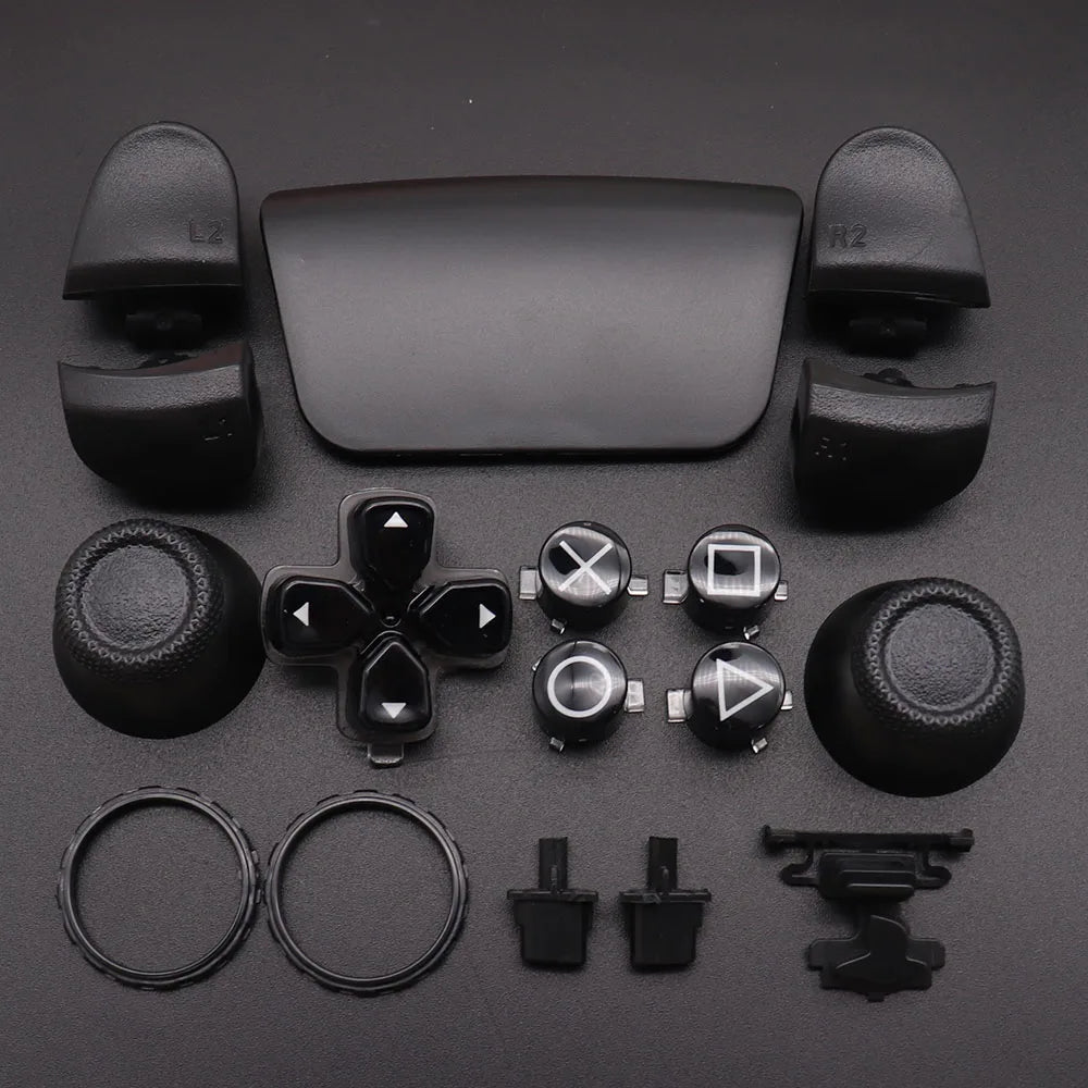 Ersatztasten-Set D-Pad L1 R1 L2 R2 Trigger-Taste Schlüssel-Akzentring für PS5 V3 3.0 BDM-030 Controller