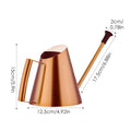 Metal Watering Can 900ML Stainless Steel Plant Watering Can Plant Waterer Golden Plant Mister Watering Can Plant Watering For