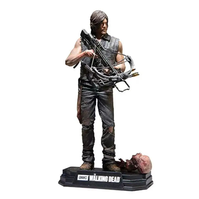 In Stock Movie Walking Dead 7-Inch Action Figure Rick Grimes Sheriff Daryi Negan Pvc  Anime Model Doll Collectible Toy