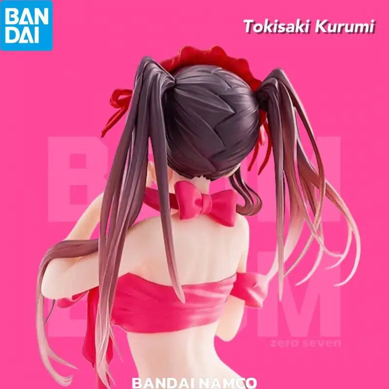 Genuine BANDAI NAMCO DATE A LIVE Happy Birthday Present Tokisaki Kurumi PVC Figure in stock Collector Figurine Toys Model gift