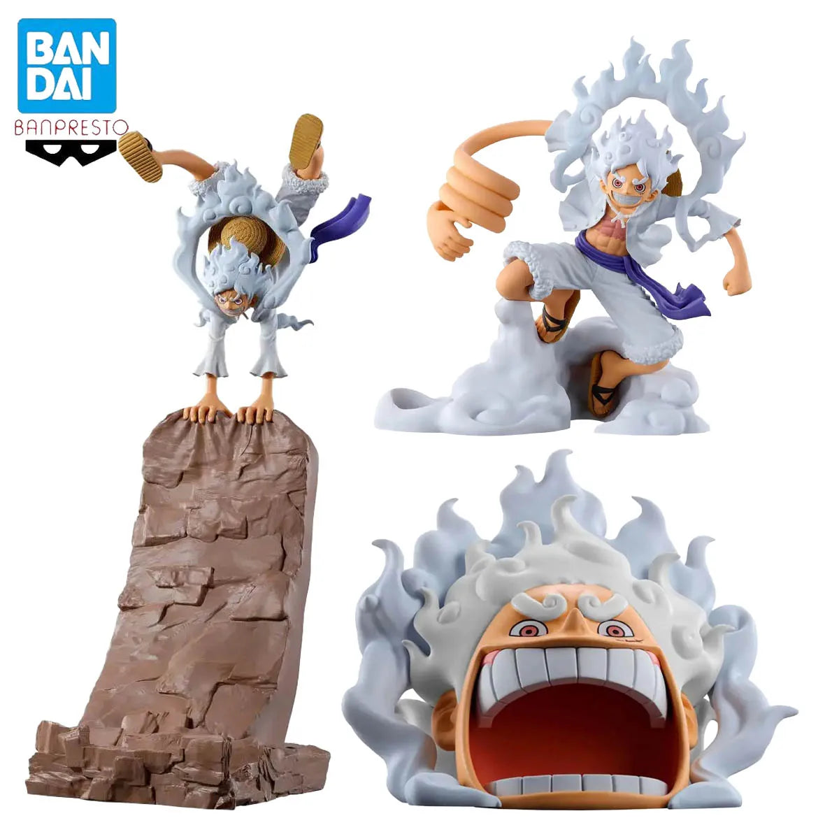 100 % auf Lager Original Banpresto Fig Life Gear 5 Monkey D. Luffy Figur Anime One Piece Modell Original Boxed Toy