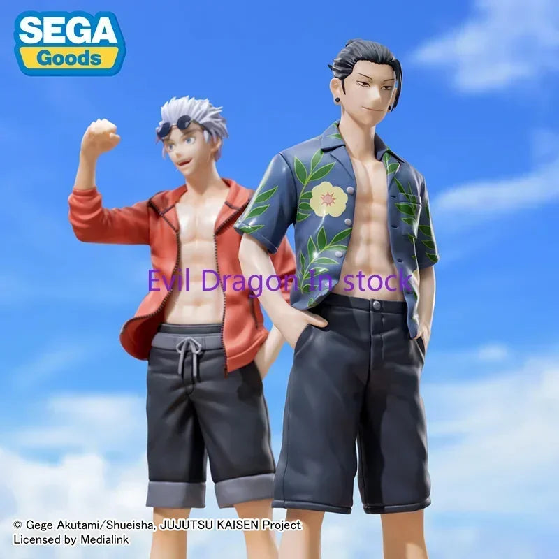 SEGA Luminasta Satoru Gojo Geto Suguru Summer Wear Ver.Jujutsu Kaisen PVC Model Action Statue Collection Boxed Model Doll Toys