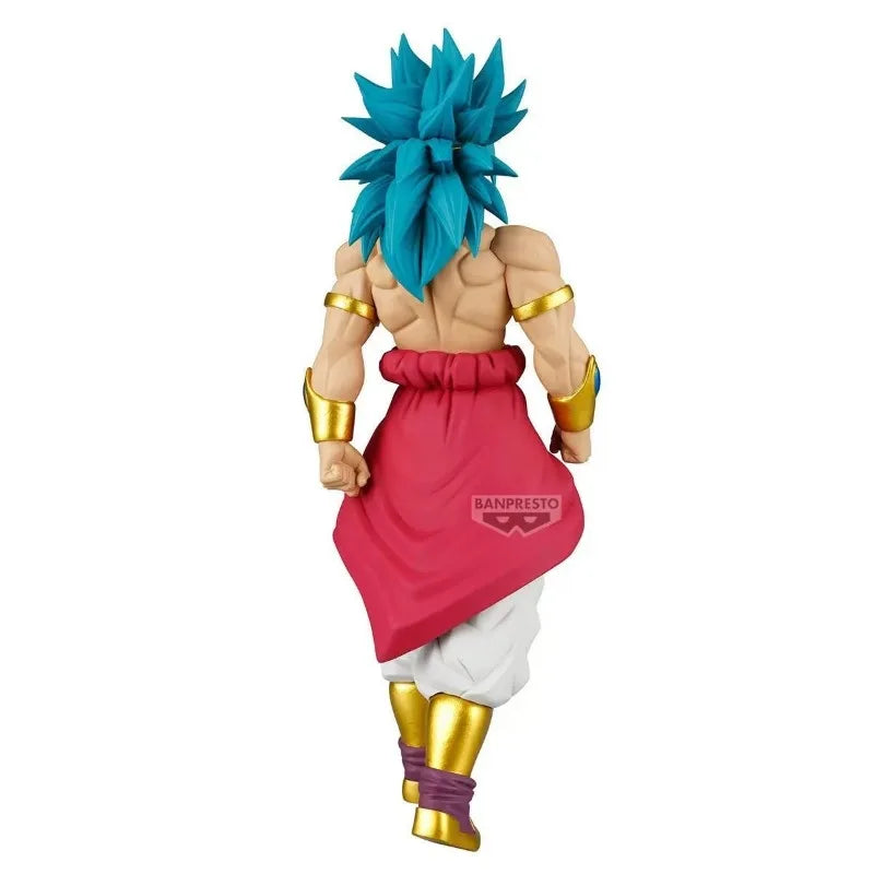 In Stock Original BANPRESTO Dragon Ball Z Solid Edge Works Broly Anime Action Figures Model Toys Gifts Children WY