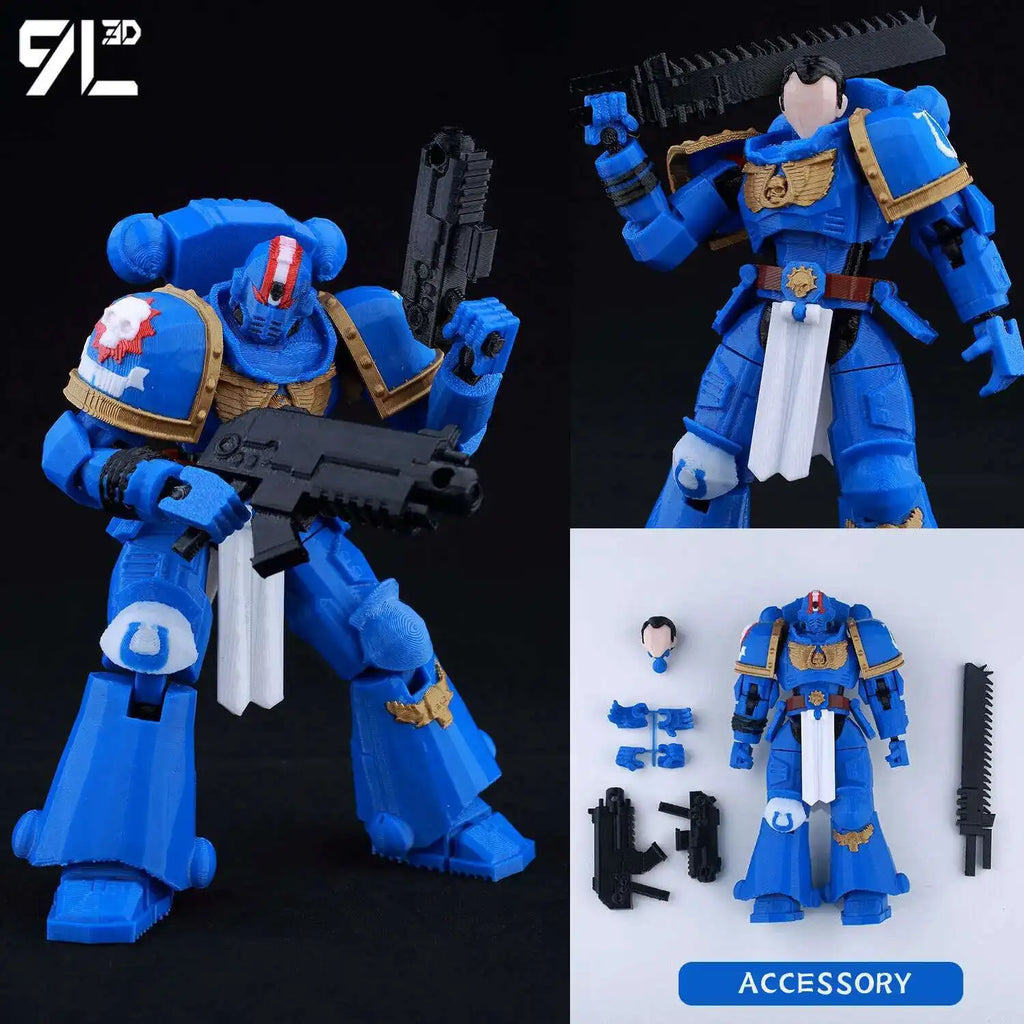 9L3D-gedruckte Lucky Dummy 13 Dandadan Takakura Ken Actionfigur, Anime-Modell, bewegliches Sammlerspielzeug mit mehreren Gelenken, Geschenk für Fans