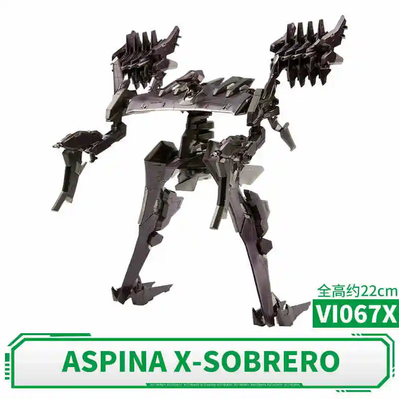 Hot Original Kotobukiya V.I. Series Armored Core Vi082x Renard 03-Aaliyah Supplice Op Anime Doll Assembly Figure Model Toys