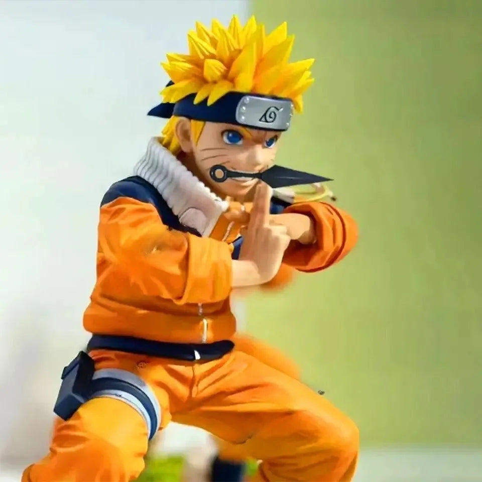 18cm Naruto Anime Figure Uzumaki Naruto Figurine Statue Model For Boy Room Ornament Toy Gift   Action Figures Anime Figure