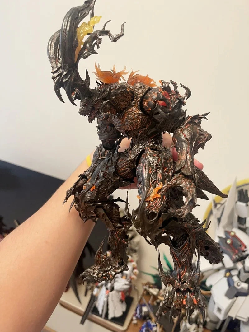 32 cm große, originale Final Fantasy 16 FF16 Ifrit Actionfigur – Spielfigur, Sammlerstück, Tischdekoration, Geburtstagsgeschenk