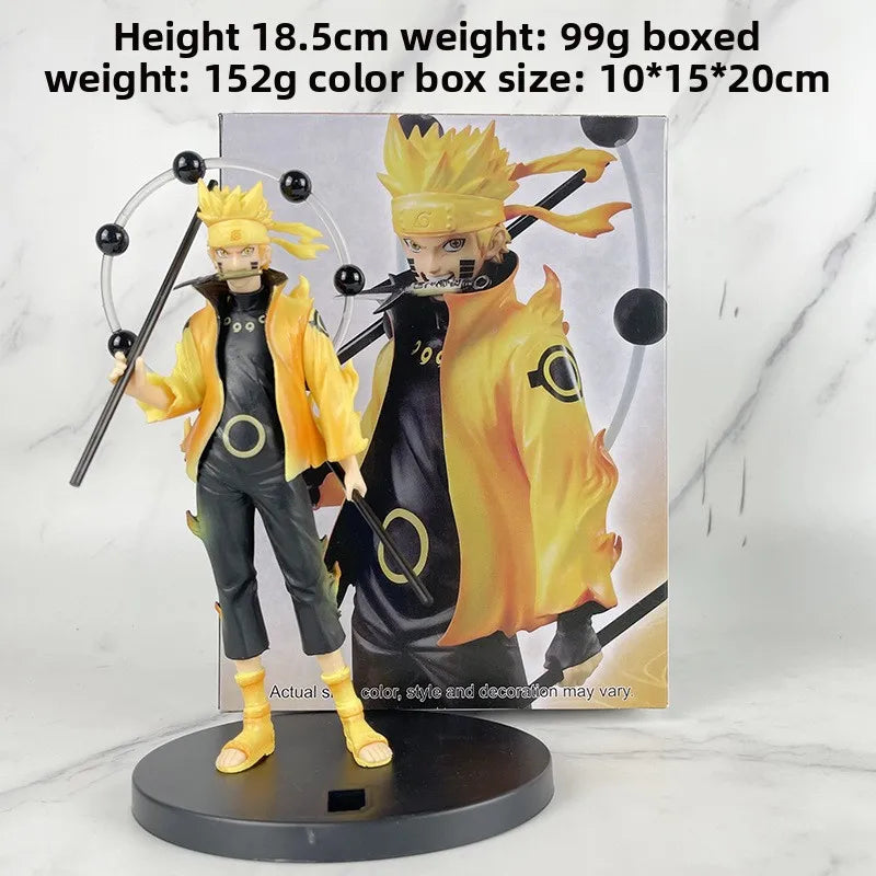 Naruto Anime handgefertigte Ornamente Naruto Uzumaki Hatake Kakashi Sasuke Uchiha Itachi Modell Naruto Actionfigur Anime