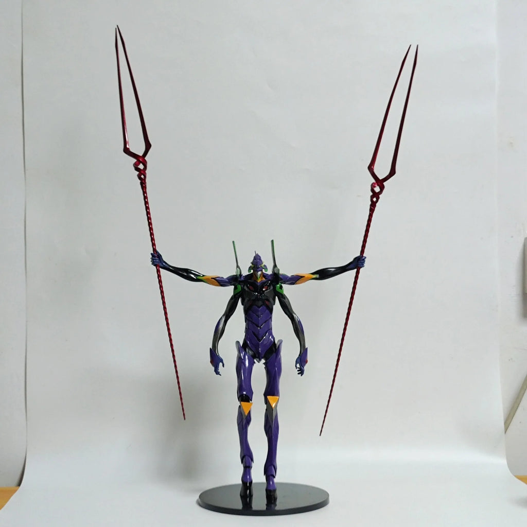 60 cm große Anime EVA EVANGELION-13 Mythical Awakening Version Cassius' Speer Actionfigur PVC Modell Spielzeug Puppe Schreibtischdeko Geschenk