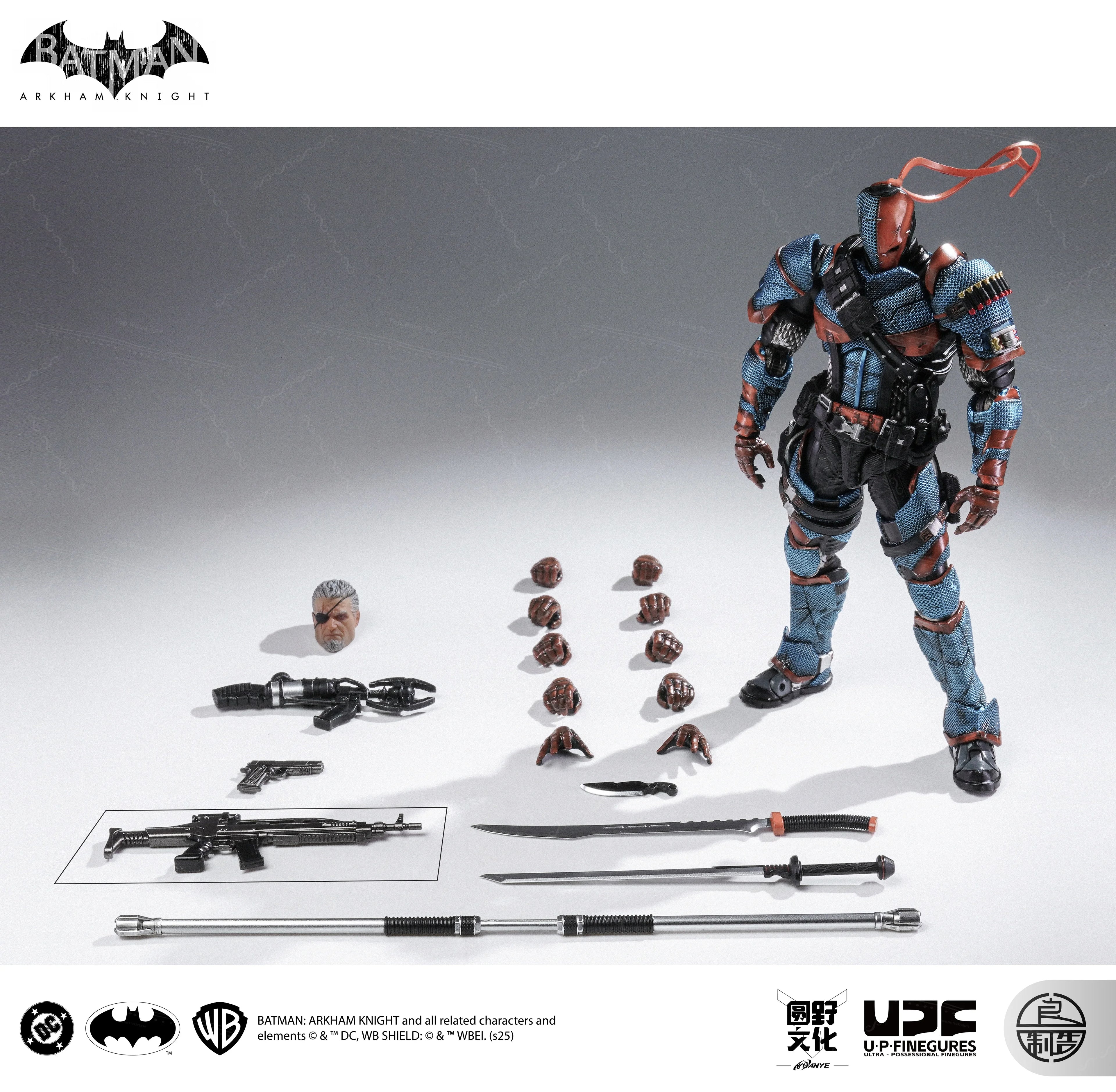 2025 New Stock Batman Arkham Knight Action Figure LPZZ 1/12 Scale Soldier Warrior Edition Batman Full Set 6-inches Model Toys