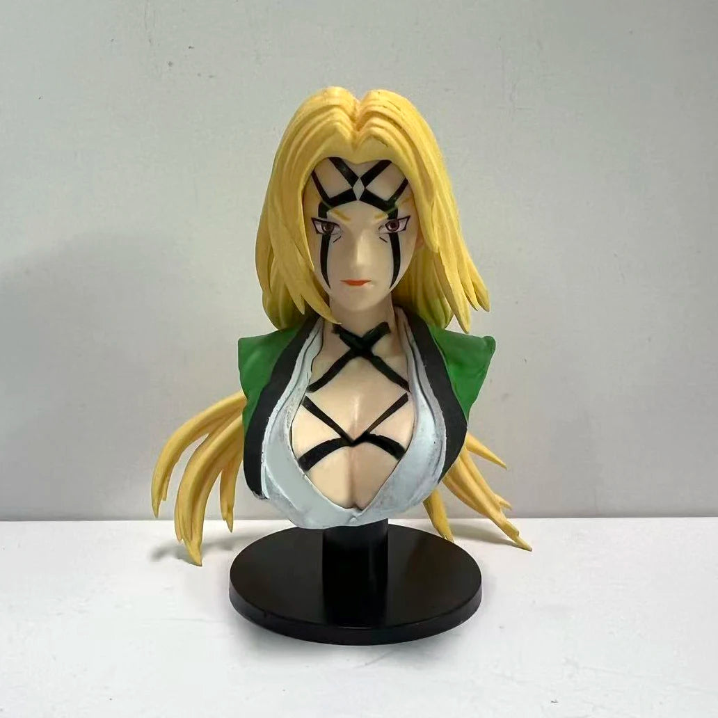 8.5-9cm NARUTO Anime figure Uchiha Madara  Uchiha Obito Tsunade Figure GK PVC Statue Model Collectible Toys Gifts