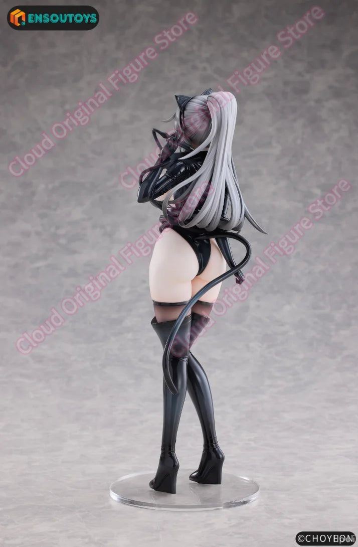 In Stock 100% Original ENSOUTOYS 1/7 Catwoman Happyheterochromatic Version Color Version Anime Collectible Figure Hobby