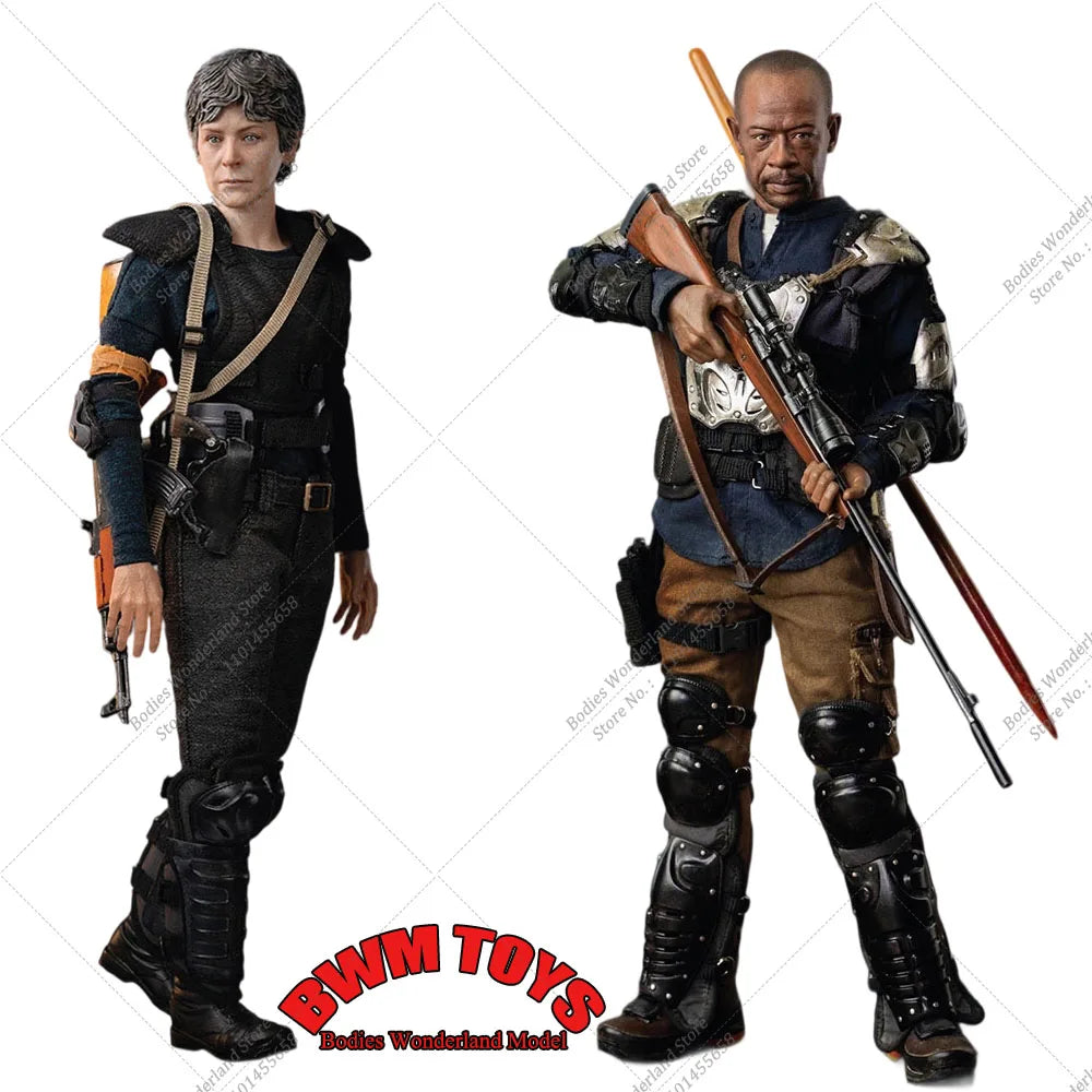 3Z0099 3Z005000W0 1/6 Scale Collectible The Walking Dead Morgan Jones Carol Pelletier 12Inch Male Solider Action Figure Model To