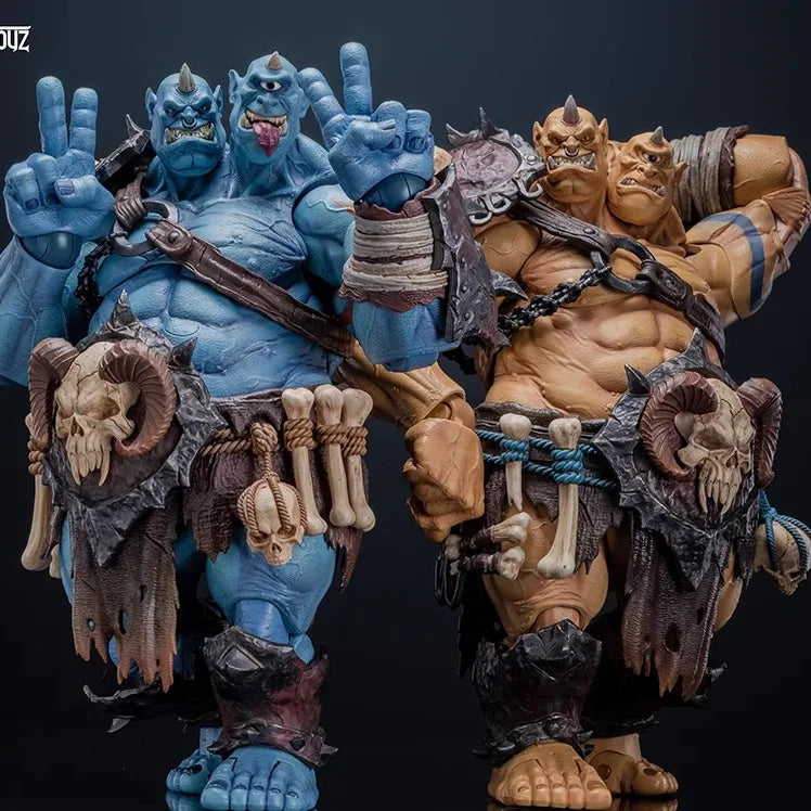 METYTOYZ adventurer world skull crusher Oglus ogre warrior doll model movable 9.5-inch doll figurine