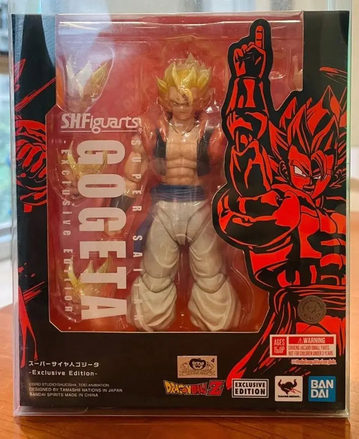 In-stock Bandai SHF Dragon Ball NYCC Exclusive Hell Gogeta Limited Edition 1/12 Action Figure Collectible Gift