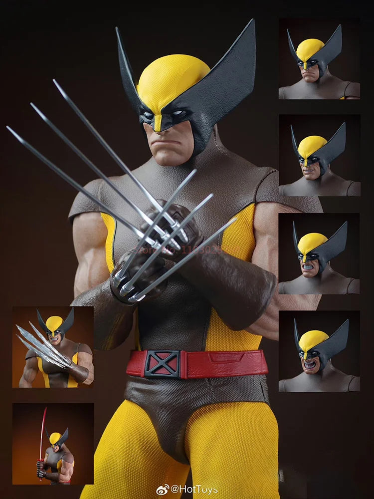 Original Hot Toys Hono Studio Hs01 Hs03 Wolverin 1/6 Movable Model Collection Toys Ht X-Men Comic Ver. Logan James Howlett