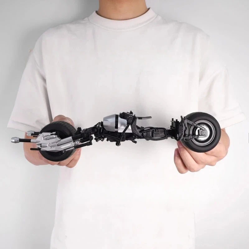 In Stock The Dark Knight Batman THE TUMBLER & THE BATPOD Assembling Movable Model 1/12  Batman:the Dark Knight Toys