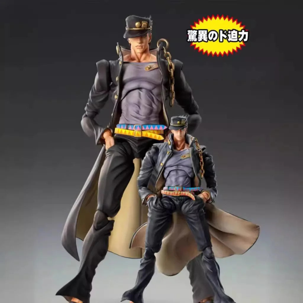 Jojos bizarres Abenteuer Anime-Figur Kujo Jotaro Dio Brando Stehende PVC-Actionfigur Sammlerspielzeug Modellgeschenk