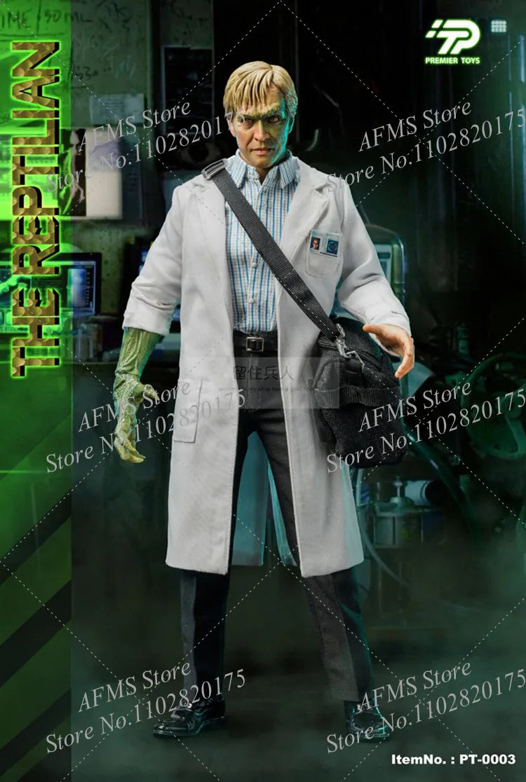 PREMIER TOYS PT0003 1/6 Scale Collectible Figure Spider-Man Lizard Connors The Reptilian 12Inch Men Soldier Action Figures Toy