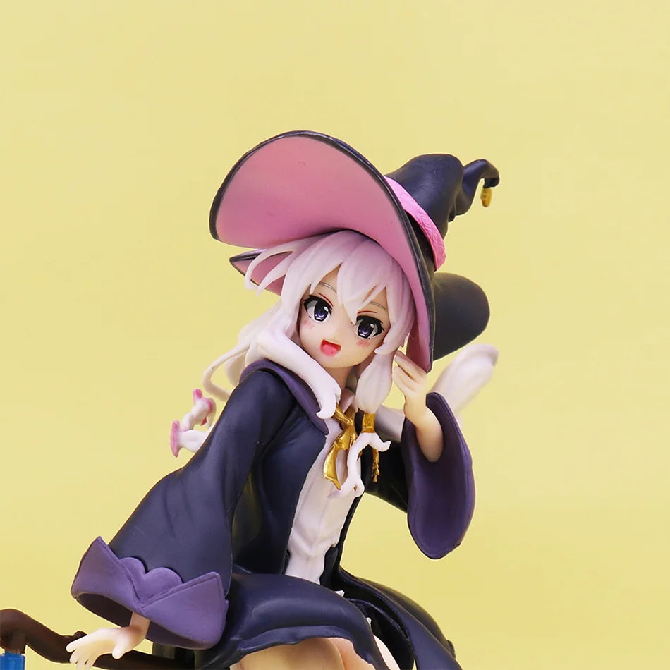 Die Reise von Elaina Anime Figuren GK Modell Elaina Pullover Puppe Actionfigur Raumdekor Geschenk Spielzeug 13cm