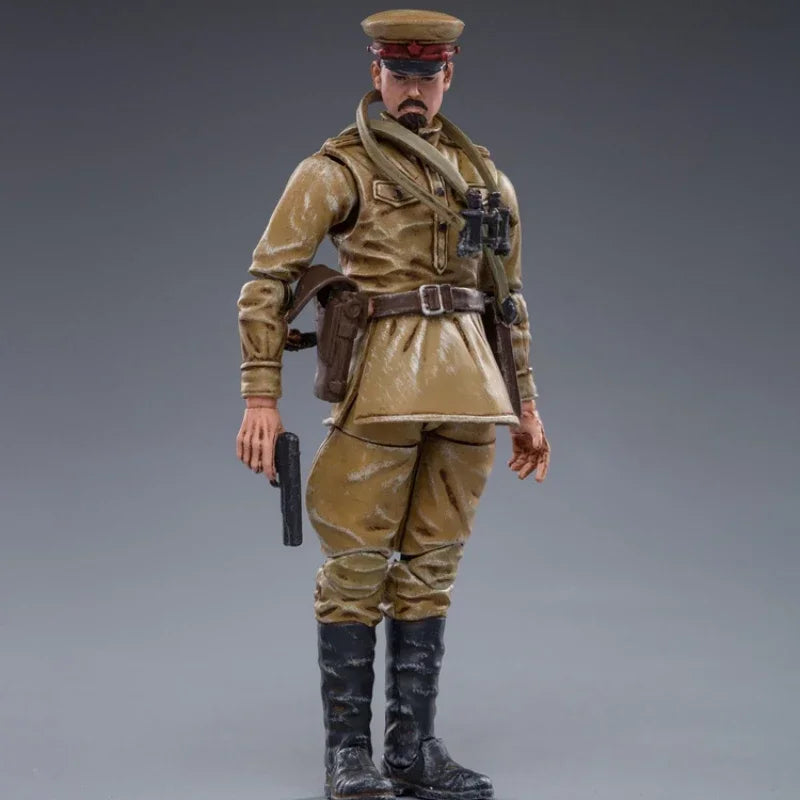 In Stock JOYTOY 1/18 Soviet Officer Collection Action Figure Can Be Assembled Igure Model Collection Toy Gift