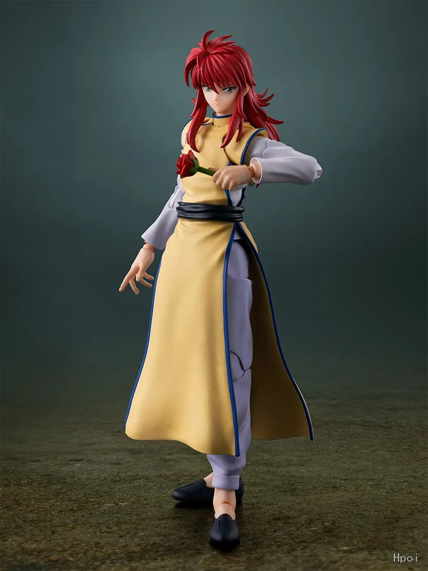 BANDAI  S.H.Figuarts Yu Yu Hakusho Kurama Original Action Figure Collectible Model Gift Authentic  Figure Model