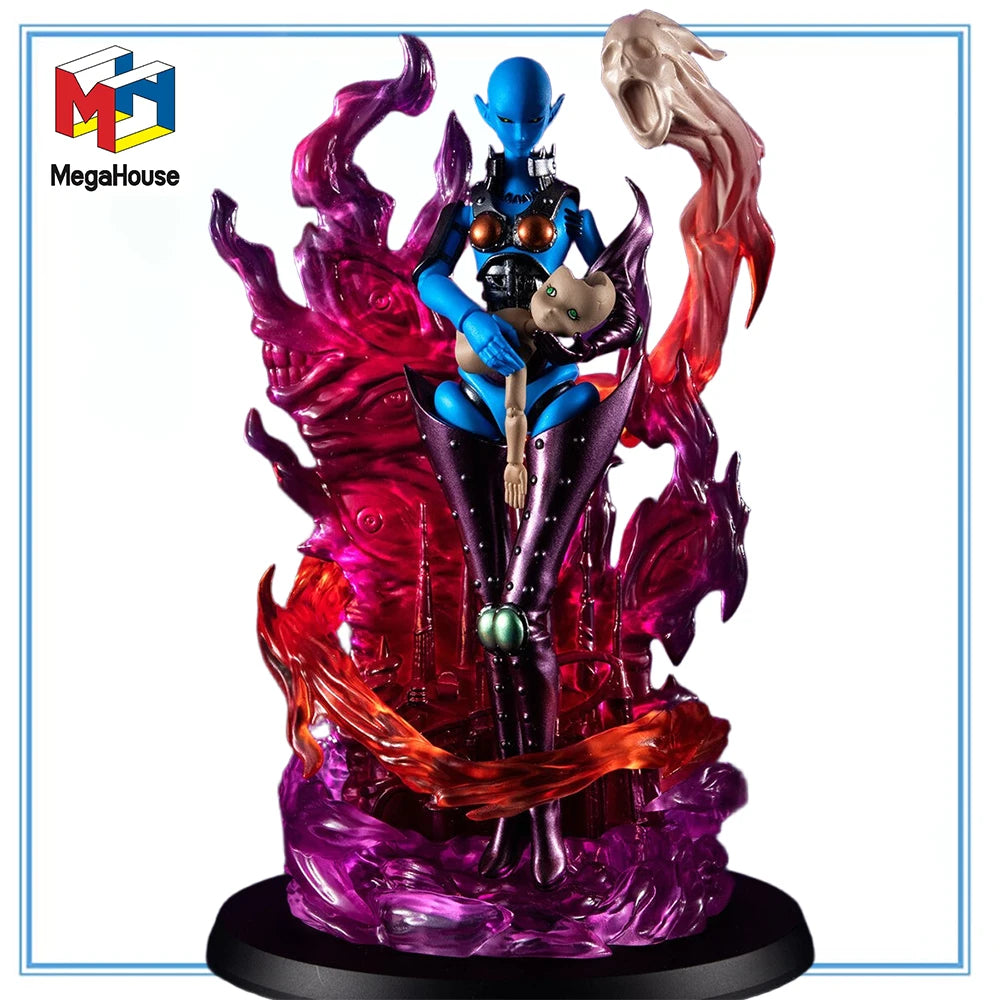 100% Original in Stock MegaHouse Monsters Chronicle Yu-Gi-Oh! Duel Monsters Dark Necrofear Dark Necrofear Anime Figure