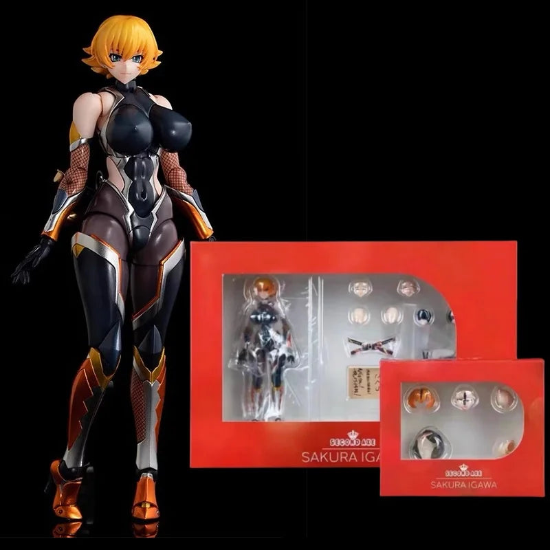 Hot  Taimanin Asagi 3 Action Figure Mizuki Yukikaze Igawa Sakura Asagi Figurine Anime Peripheral Collect Toy Gift Action Figure