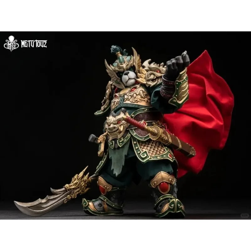 MetyToyz  Original WF Limited Edition Panda Man Wu Qinglong Movable Doll Figurine Model Toy Collection Boy Gift in Stock