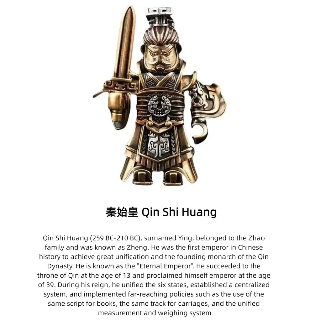 Ancient Tough Character Heroes Delicate Metal Figurine Crusades Templar MOC Building Blocks Magnetic Detachable Bricks Toys