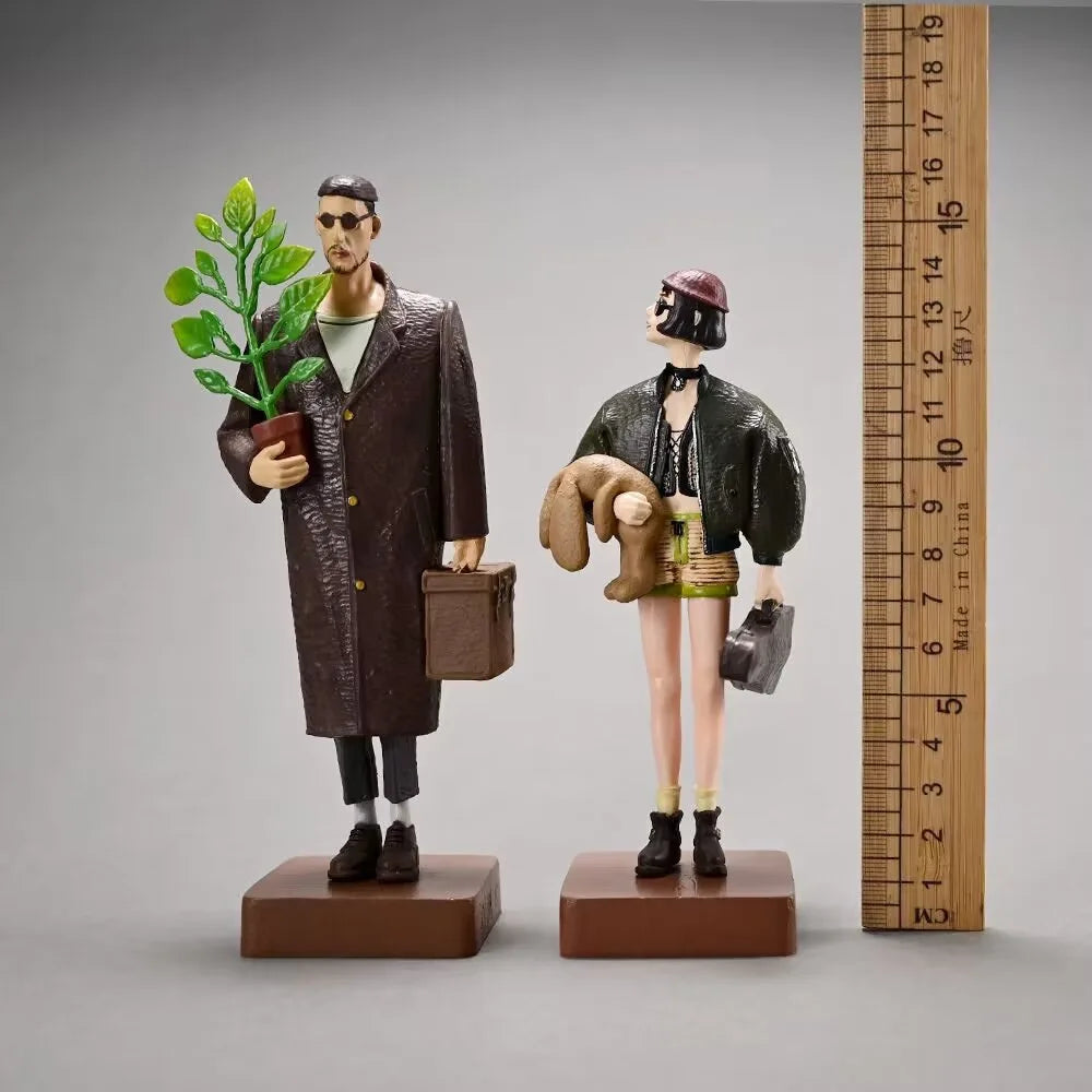 Leon: Der Profi 2 Stück/Set PVC Actionfiguren Spielzeug Modell Spielzeug 14-16cm