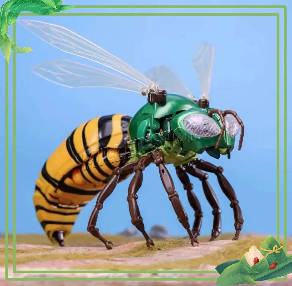 New in Stock Product Transformation Toys RT-D02 BEEDRILL Needle Bee Wasp Warrior D Series Super Warrior Movable Figure Toy Gift