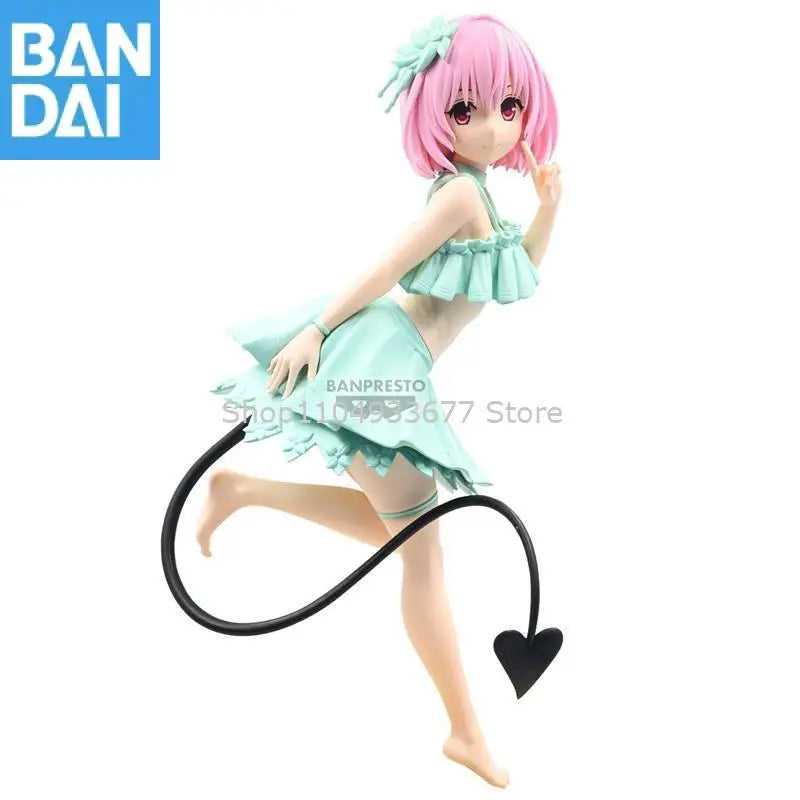 Bandai To Love Ru Darkness Glitter Glamours Momo Belia Deviluke Lala Satalin Deviluke PVC Figure Model Collector Figurine Toys