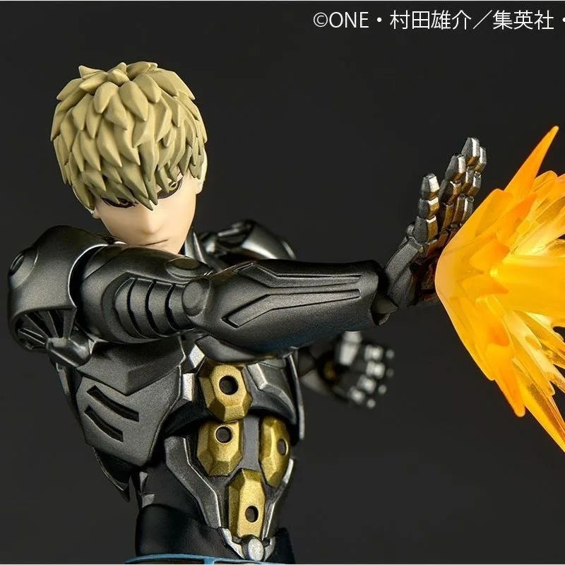 in stock Kaiyodo Revoltech Amazing Yamaguchi One Punch Man Genos Action Figure Toy Model Gift