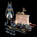 Four horsemen Toy design Anubis Black and Blue Version 7-Inch Action Figure Deluxe Model Doll