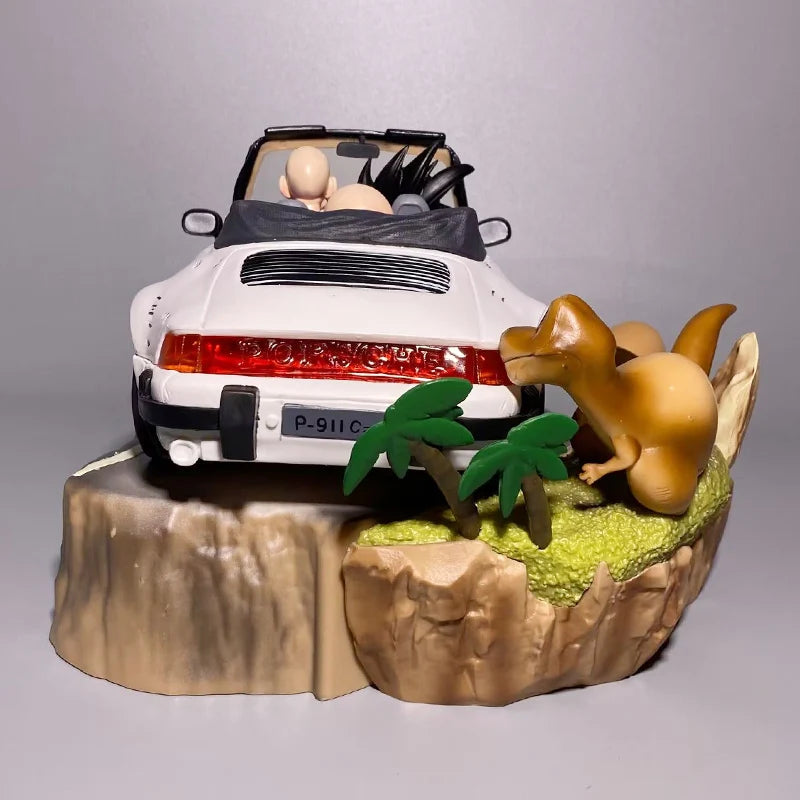 Turtle Immortal Flow Master and ApprenticeThree People Take  RideHandmade DriveTurtle Immortal Creative Ornament Gift simulation