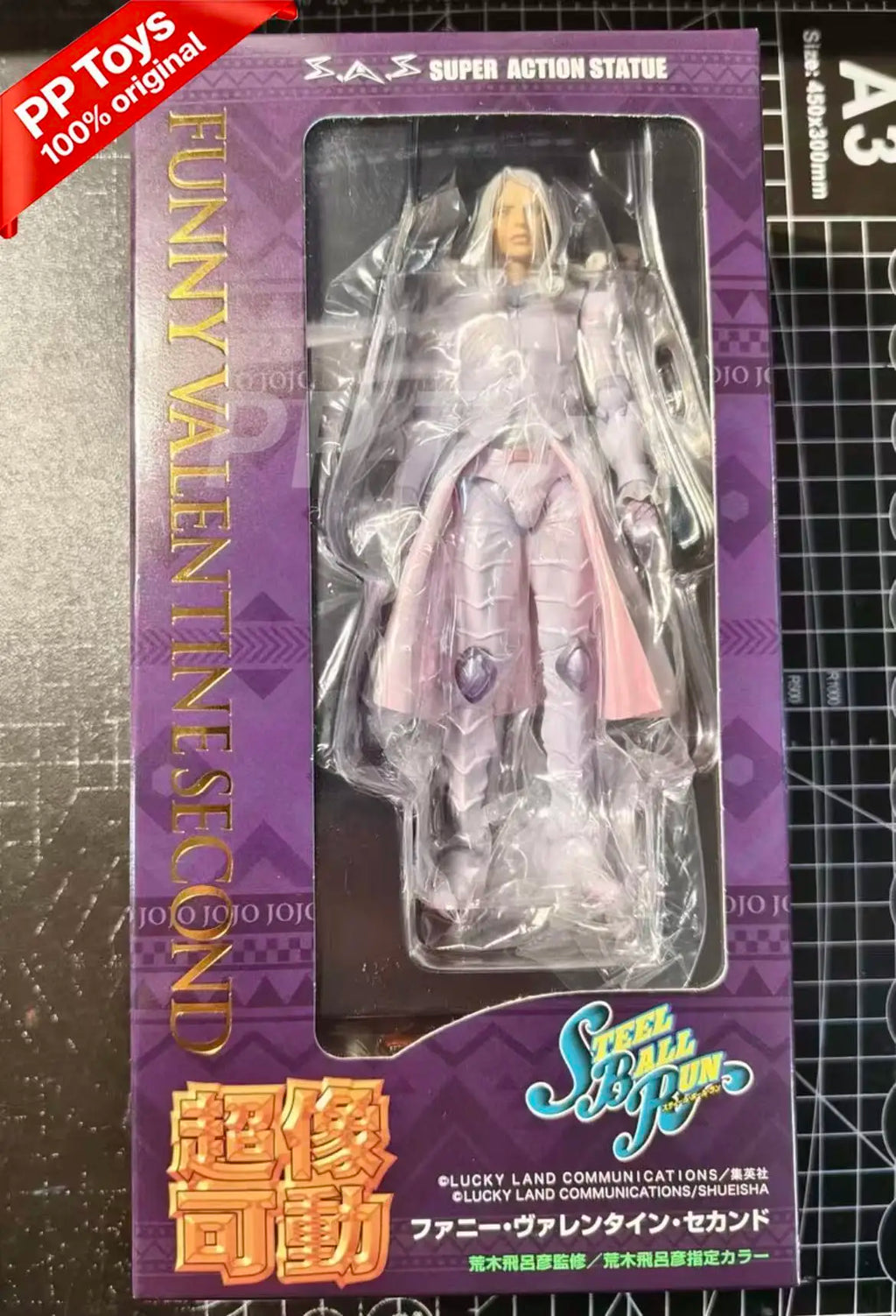 JOJO STEEL BALL RUN Funny Valentine Action Figure Medicos Chobitsu Kōdō 100% Original PVC Anime Model Toys Collection Doll Gift