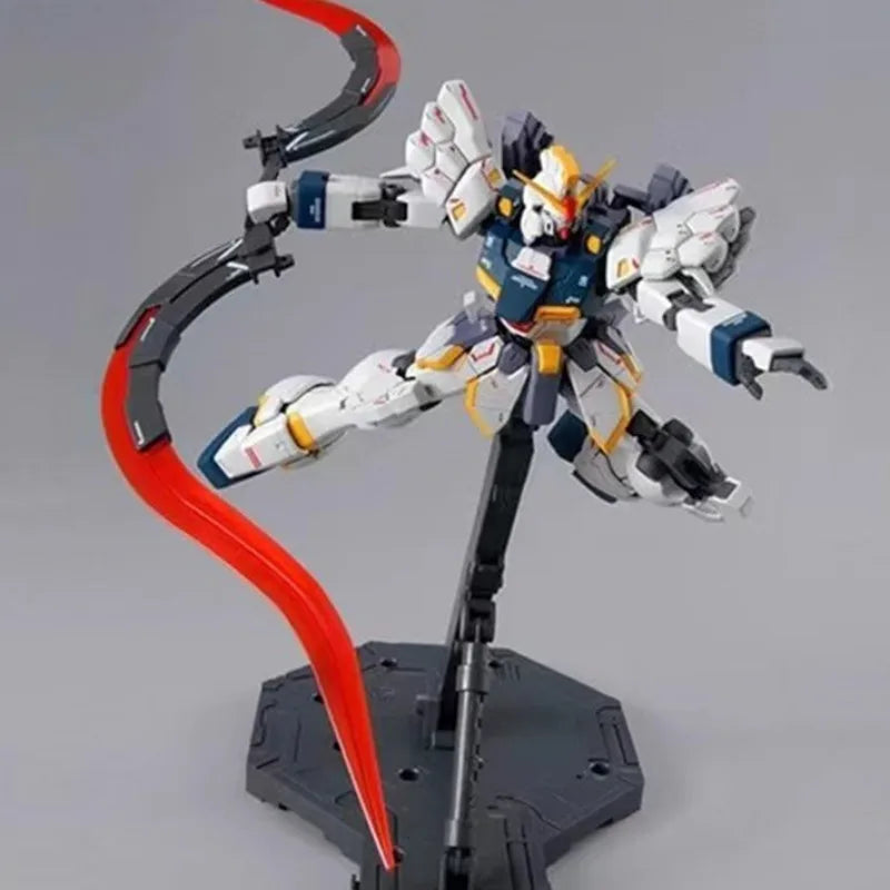 Bandai Genuine GUNDAM MG Action Anime Figure EW Sandrock Gundam Assemble Toy for Boys Girls Kids Gift Collectible Model