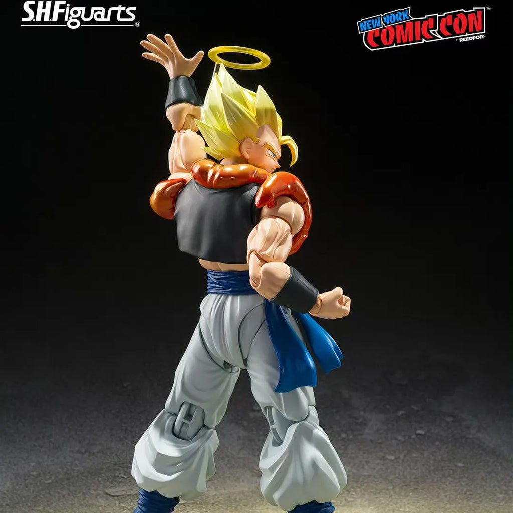 Bandai Nycc Exclusive Dragon Ball S.H.Figuarts Gogeta Super Saiyan (Yellow Hair) - In Stock