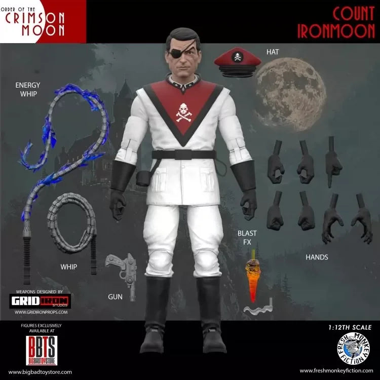In Stock Fresh Monkey Fiction The Order Of The Crimson Moon Wave 1 1 12 Scale 6 Inch Action Figure Set General Cavalry Werewolf