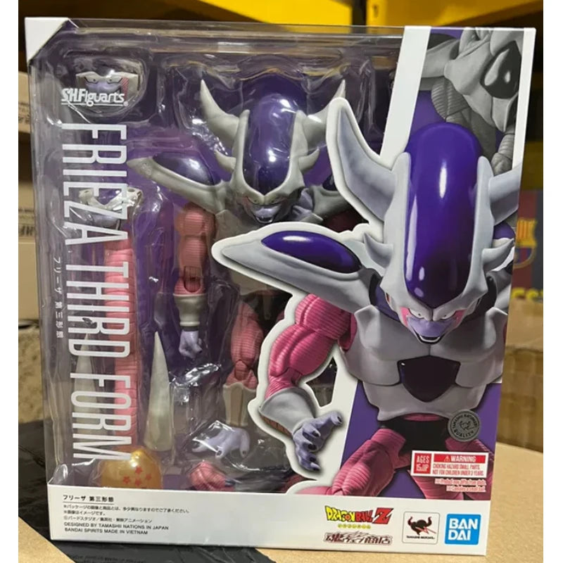 In Stock BANDAI S.H.Figuarts Son Gohan Vegeta Android 16 Frieza Turtle Dodoria Dragon Ball Z Action Figure Collection Gift